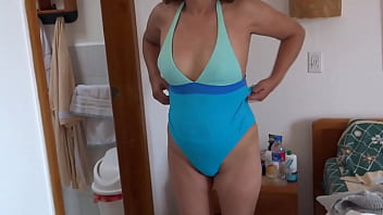 Preview 2 of Kiss Moom Son - Three Part Initial Video - My 58-year-old Latina Wife,  Enjoys the Beach and Cheats on Me for the First Time with the Hotel Owner,  Exhibitionism,  Handjobs,  Masturbations,  Blowjobs,  Fucks,  Cumshots