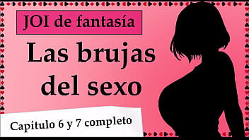 Preview 1 of Marketa Chikita - JOI Sabrina te esclaviza y te obliga a comer co&ntilde_o de rodillas.