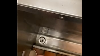 Preview 1 of Alexis Ford Poolboye - Playing with myself in a public toilet big cumshot