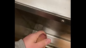 Preview 4 of Alexis Ford Poolboye - Playing with myself in a public toilet big cumshot