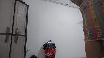 Preview 4 of Dog And Sxey - 18 year old girl dancing for her boyfriend on video call