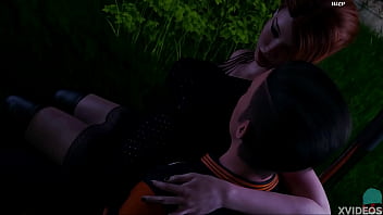 Preview 4 of Mian Kt Ofis - BEING A DIK #141 &bull_ Hot redhead Sage sucking and riding a big,  slick dick