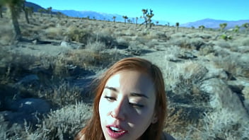Preview 3 of Olgun Yal Kadn - Desert Nymph Goddess Experiences Human Cock in Desert: Brandibraids