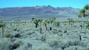 Preview 1 of Olgun Yal Kadn - Desert Nymph Goddess Experiences Human Cock in Desert: Brandibraids
