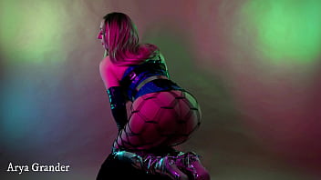 Preview 3 of Mom Add Video - neon food splosh MILF tease (Arya Grander)