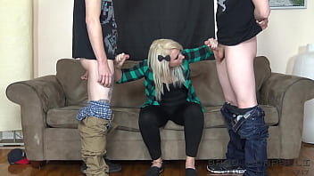 Preview 2 of Juelz Ventral - Dakota Charms Measures Brad Borrelli and his Brothers Cock SPH