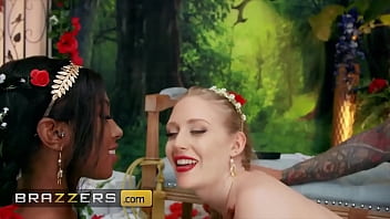 Preview 3 of Enak Abang - (Amari Anne,  Emma Starletto,  Quinton James) Enjoy A Romantic Themed Threesome - Brazzers
