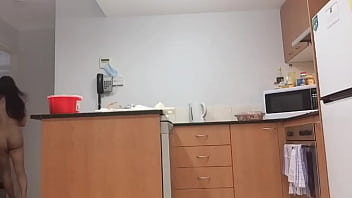 Preview 2 of Cul Hd - sexy dance asian ladyboy while cooking her dinner