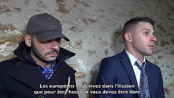 Preview 2 of Odi A X - Bande-annonce | Macho russe et agent secret soumet un chef espion