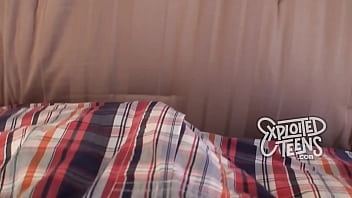 Preview 2 of Masturbation Sma - Deepthroating Teen Sucks a FAT Cock