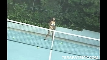 Preview 1 of G Sxe Vi Com - Stacked Asian Hottie Tera Patrick Milks Tennis Coach After A Match!