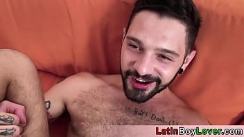 Preview 4 of Real Teen Sister In Law - Hot hunk gets fucked by his cameraman