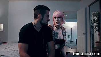 Preview 1 of Deepika Padukone Xxxxxx - Trans Cutie Fucks Her Heartbroken Stepbro - Dante Colle,  Lena moon