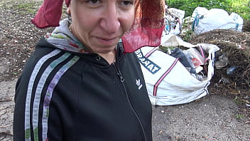 Preview 2 of Young Girl And Animal Sex - Turkish muslim woman is NOT SCARED to have public sex with german grandpa