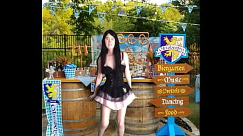 Preview 2 of Nak Fes - Asian Teen Celebrates Oktoberfest In Munich