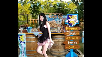 Preview 4 of Nak Fes - Asian Teen Celebrates Oktoberfest In Munich