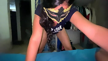 Preview 2 of Www Sex Ksa - Me cogen delicioso de perrito en el cuarto de mi vecino |Submissiveadventures