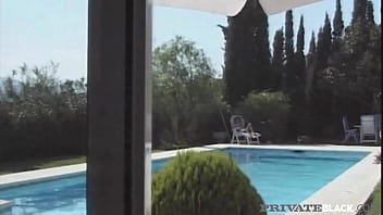Preview 1 of Bfxxxvideo 18 Hds Download - Private Black - Cock Craving Hottie Colette Fucked By Black Cock Poolside!