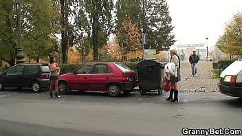 Preview 1 of Muslims Xxz - Guy fucking 80 years old prostitute from behind