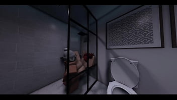 Preview 2 of Rep And Porn - Gf walks in on my shower and asked to shower together