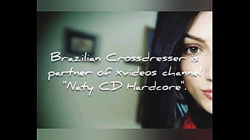 Preview 1 of Brazos Mom Son Xxxii Hd - Brazilian Crossdresser &amp_ Naty CD Hardcore