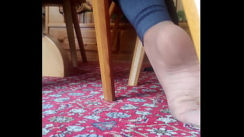 Preview 4 of Mn I Sex - my girlfriend is doing some candid feetplay with different nylons