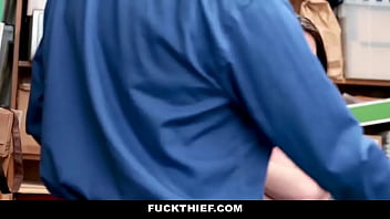 Preview 2 of Xxxmum - Brace Face Teen Fucked in Front of Her Bf by Officer