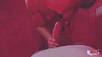 Preview 2 of Jin Bin Mey - Smoking blowjob slut takes big cumshot in mouth