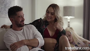 Preview 1 of Porn Film Movie - Cheating With My GFs TS Bestie - Chris Damned,  Emma Rose