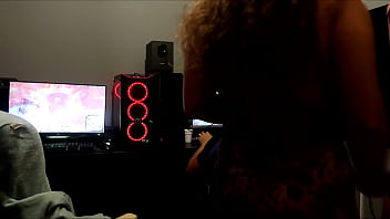 Preview 1 of Xxx Sexy Fuking Video - My CUCKOLD BOYFREND LIKES MORE GAMES THAT MY PUSSY ,  SO I FUCKED IS FRIEND (I GOT CUMSHOT IN MY ASS)