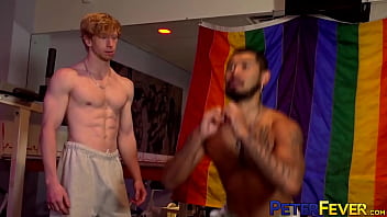 Preview 1 of Raided Teen - PETERFEVER Asian Stud Jon Darra Barebacks Jock Jesse Stone