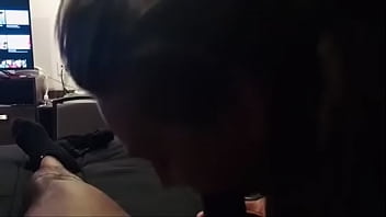 Preview 1 of Bus Jacky Bus Touching - Dreadhead Pawg sucking black dick and balls