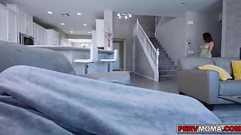 Preview 1 of Teen Castig - Stepson gets to fuck his hot horny stepmom this time