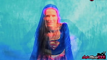 Preview 1 of Pinko Tv Teen Anal - MILF Supergirl Sofie Marie Sucks And Rides Massive Hard Dick