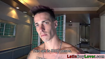 Preview 2 of Narcos Xxx - Inked amateur latin stud with big dick masturbating