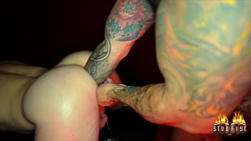 Preview 3 of Rene Sal - Hardcore Punchfisting with Julien Torres and Dyn0 for Studfist