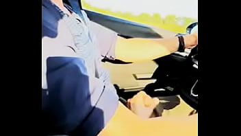 Preview 4 of Sunny Leoany Hd - Handjob while driving