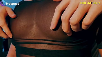 Preview 3 of Rusen Xxx Teen - Getting his nipples played under a hot top!