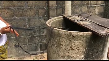 Preview 1 of Maar Ke - DIRTY BITCH GOT FUCKED WHILE DOING HER LAUNDRY OUTSIDE THE COMPOUND