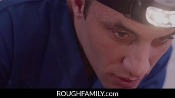 Preview 1 of Australian Lesbian - RoughFamily.com ⏩ Medic Stepson Exploring his Step Mother&#039_s Cunt | Britney Amber