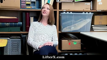 Preview 1 of Hot Xxx Vifeo - Redhead Teen Gets Arrested and Fucked For Shoplifting