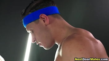 Preview 4 of Hot Forced Romance - Gay hunks fuck after workout