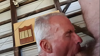 Preview 2 of Bokep Mom Son Paksa - Showing face sucking some guys cock at shooting range