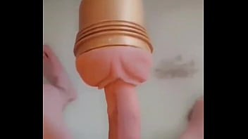 Preview 3 of Xxx Galasa Movie - Fucking my fleshlight and blowing a huge load