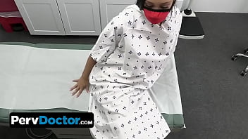 Preview 2 of Rubber Doll Factory - Exotic Teen Princess Needs A Special Recovery Treatment From Her Perv Doctor Before Her Big Game