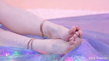 Preview 3 of School High Turnover - foot fetish close up video (Arya Grander)