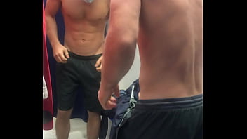 Preview 4 of Barat Ngocok Memek - I spy on a Russian man in the fitting room of a store