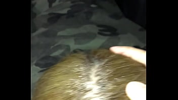 Preview 3 of Dbl Vagina With Dildo And Dick - Girlsbar worker gives blowjob outside