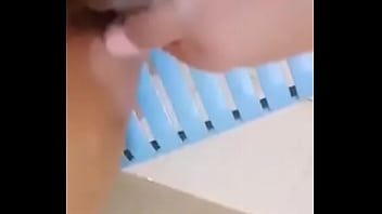 Preview 4 of Mexican Daughter Riding Dad - Playing with my Dick at Bathroom Part 2