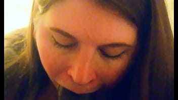 Preview 3 of Aspen Reigh - slurping on bbc slow motion